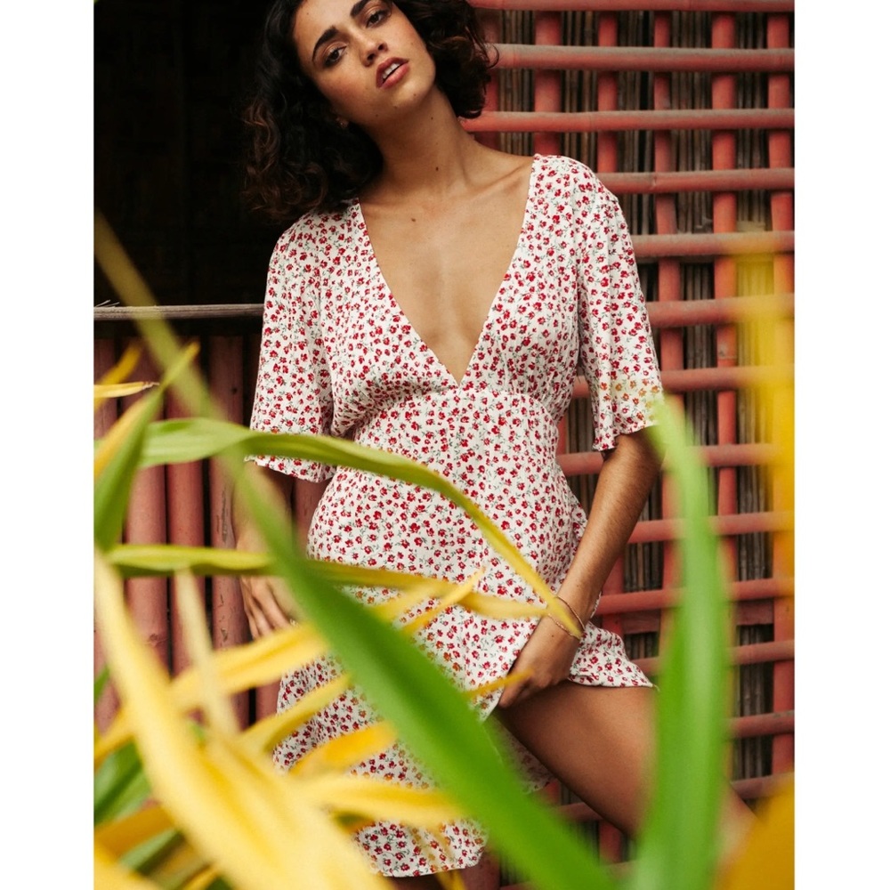 Billabong Floral Mini Dress